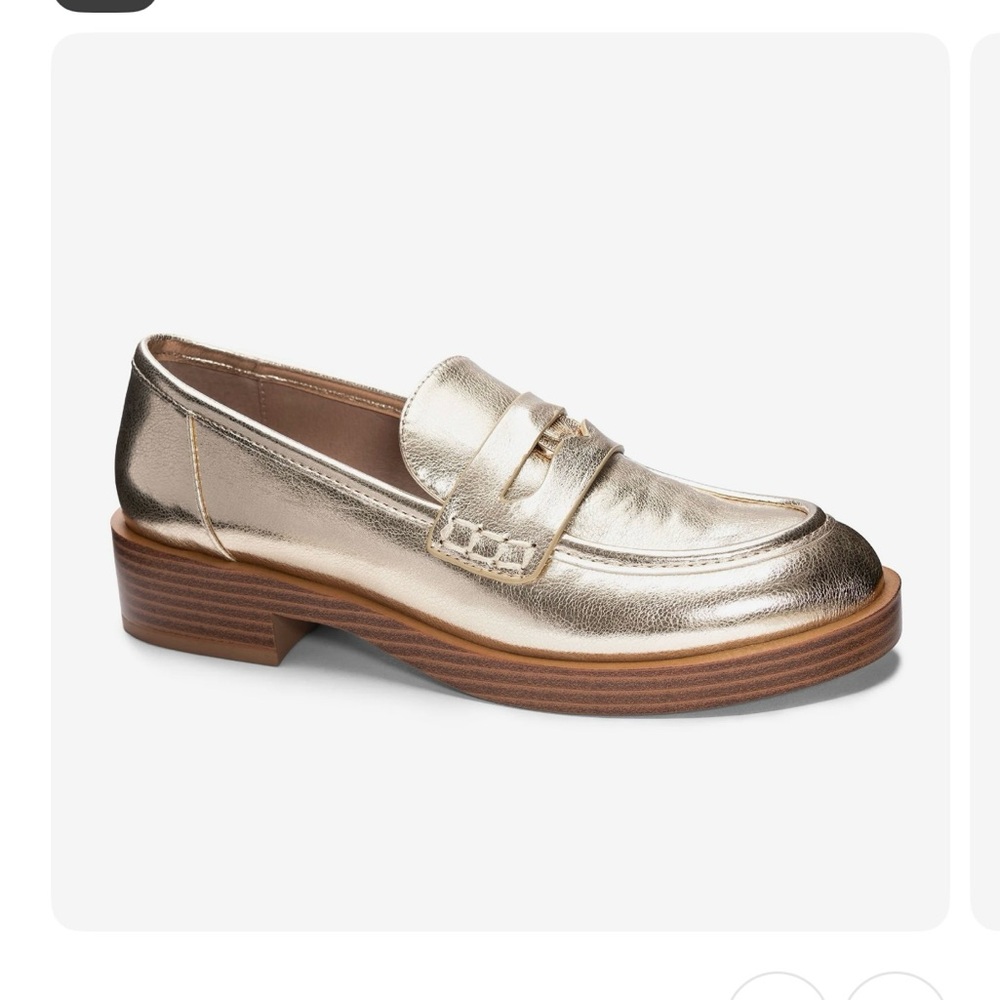 Chinese Laundry Gold Metallic Flats